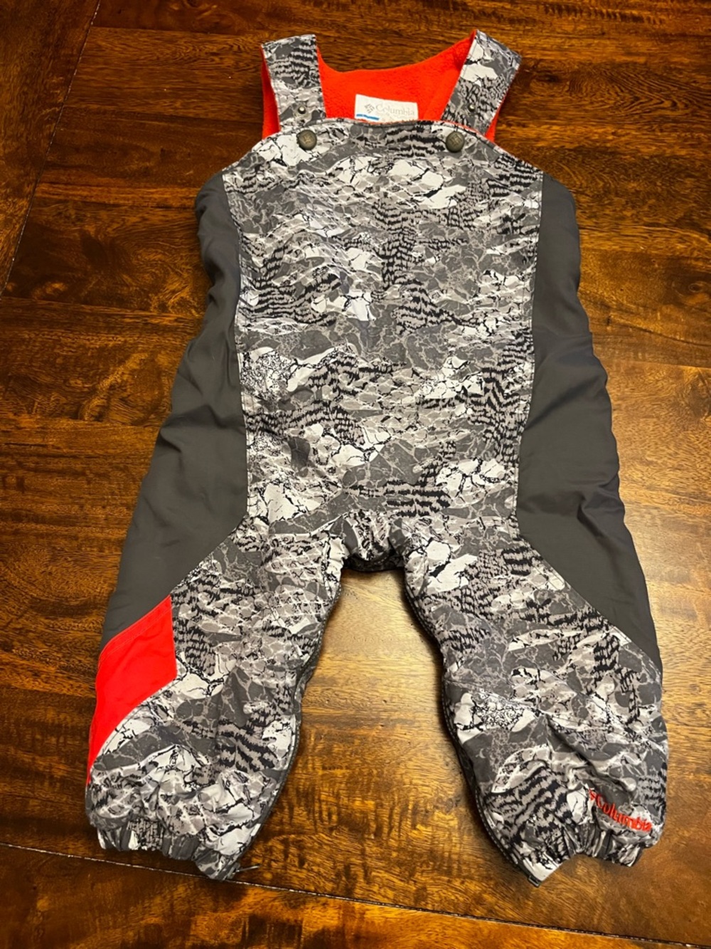Columbia Camouflage Overall Snow Pants Toddler 18 Months